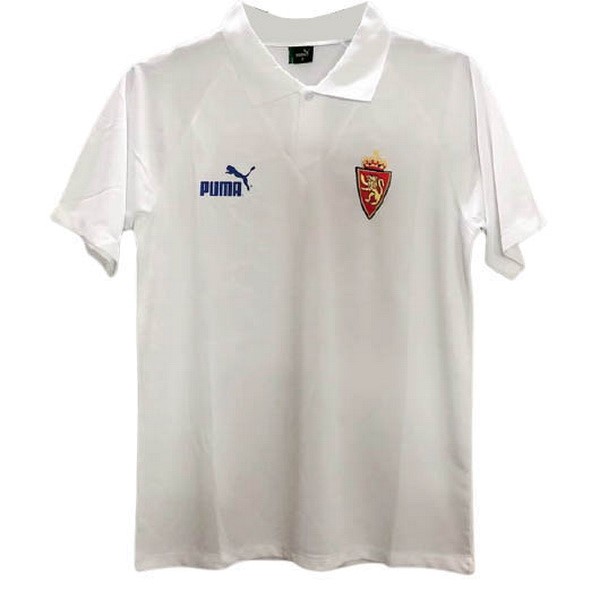 Tailandia Camiseta Real Zaragoza 1ª Retro 1994 1995 Blanco